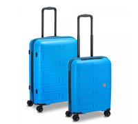 MODO by Roncato Supernova 2.0 4 ruote Set di valigie 2 pezzi blu