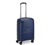 MODO BY RV RONCATO Galaxy trolley cabina 55 CM, rigido e con sistema di chiusura con sistema di chiusura TSA - BLU NOTTE
