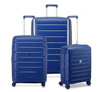 MODO BY RV RONCATO STARLIGHT 3.0 set valigie Grande, Medio e Cabina, con sistema di chiusura TSA - Blu notte