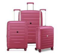 MODO BY RV RONCATO STARLIGHT 3.0 set valigie Grande, Medio e Cabina, espandibile e con sistema di chiusura TSA - Burgundy