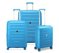 MODO BY RV RONCATO STARLIGHT 3.0 set valigie Grande, Medio e Cabina, espandibile e con sistema di chiusura TSA - Blu elettrico