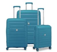 MODO by Roncato Starlight 3.0 4 ruote Set di valigie 3 pezzi con piega di espansione verde