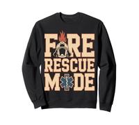 Modo di Salvataggio antincendio Paramedico EMT Vigile Felpa