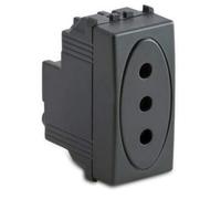 MODO PRESA 2P+T 10A GRIGIO (MASTER cod. 31162)