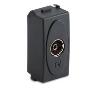 MODO PRESA TV 9,5MM PASS./FINALE GRIGIO (MASTER cod. 31255)