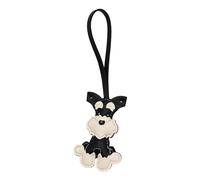 MODODO Portachiavi multiuso a forma di cane Schnauzer con materiali in pelle sintetica resistente per abiti da indossare a lungo