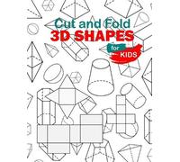 Modpub Publishing Cut and Fold 3D shapes for kids (Tascabile)