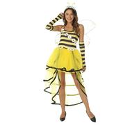 MODSGUE Costume da api per adulti e donna, pezzo di abbigliamento, accessorio per capelli, costume da api da donna, costume da ape, costume da carnevale, travestimento