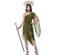 MODSGUE Costume da cosplay da donna Cleopatra dea greca antica estate comoda guerriero romano basic uniforme outfit per feste