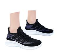 MODSGUE Scarpe sportive da ginnastica ortopediche comode ergonomiche con plantare, scarpe da passeggio, scarpe casual, piedi leggeri e larghi, lacci in memory foam scarpe da ginnastica da jogging