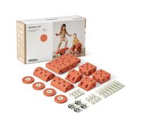 Modu Giocattolo Marca Modello 34 Tlg. Baukasten Starter-Set Playsystem Dreamer Von 0-6 Jahre - Burnt Orange/Dusty Green