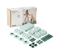 Modu Giocattolo Marca Modello 34 Tlg. Baukasten Starter-Set Playsystem Dreamer Von 0-6 Jahre - Ocean Mint/Forest Green