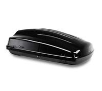 Modula Box Baule da Tetto per Auto 340Lt portabagagli ciao 340 nero Nero Lucido