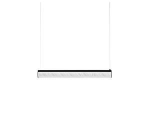 Modula Lampadario Nero/Plissettato