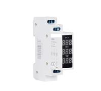 Modular Din Rail Voltage Meter Led Three-phase Digital Voltmeter Ac 80-500V 220v 230v 380v EKMV3 RUAJOGYNVM
