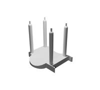 Modular Display Stand for Collectibles - Multi-Level Stackable Design