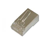 Modular Plug, for round cable, 8P8C, CAT 5 shielded
