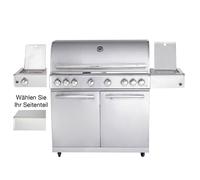 Modular-Top-Line-All' Grill Chef " XL " - 6 Bruciatore, 1 Accens, Backburner