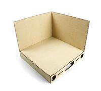 Modulare Base per Diorama | Angolo - Tipo-1 | Supporto per Scenari per Modelli