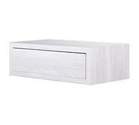 MODULARREDO | LEGOLO MAXI Mensola da Muro con Cassetto, Comodino Sospeso, Mensola da Parete, 45x14.3 p23.7 cm, Rovere Imperiale - Made in Italy