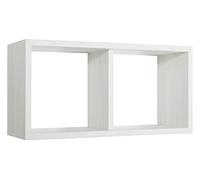 MODULARREDO | MORGANA MAXI Mensola da Muro, Libreria Sospesa, Libreria da Parete, Scaffale da Parete, Rovere Sbiancato, 70x35 p23.7 cm, Kit Tasselli Inclusi - Made in Italy