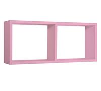 MODULARREDO | MORGANA Mensola da Muro, Libreria Sospesa, Libreria da Parete, Scaffale da Parete, Rosa Blush, 70x30 p15.5 cm, Kit Tasselli Inclusi - Made in Italy
