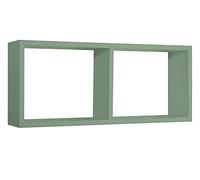 MODULARREDO | MORGANA Mensola da Muro, Libreria Sospesa, Libreria da Parete, Scaffale da Parete, Verde Acqua Marina, 70x30 p15.5 cm, Kit Tasselli Inclusi - Made in Italy