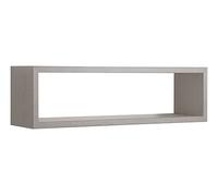 MENSOLA DA PARETE RETTANGOLARE VARI COLORI 60X17 CM MOD. REGOLO