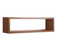 MODULARREDO | REGOLO Mensola da Muro, Pensile Bagno, Mensola da Parete, Scaffale da Parete, 60x17 p15.5 cm, Ciliegio, Kit Tasselli Incluso - Made in Italy
