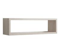 MODULARREDO | REGOLO Mensola da Muro, Pensile Bagno, Mensola da Parete, Scaffale da Parete, 60x17 p15.5 cm, Rovere Sagerau, Kit Tasselli Incluso - Made in Italy