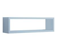 MENSOLA PARETE RETTANGOLARE AZZURRO SCAFFALE SALOTTO SOGGIORNO CAMERA REGOLO