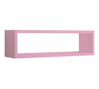 MODULARREDO | REGOLO Mensola da Muro, Pensile Bagno, Mensola da Parete, Scaffale da Parete, 60x17 p15.5 cm, Rosa Blush, Kit Tasselli Incluso - Made in Italy
