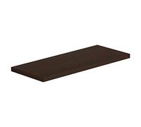 MODULARREDO | SMART Mensola da Muro, Scaffale Legno, Mensola da Parete, 36x15.5x1.8 cm, Kit Tasselli Incluso, Wengè - Made in Italy