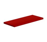 MODULARREDO | SMART Mensola da Muro, Scaffale Legno, Mensola da Parete, 36x15.5x1.8 cm, Rosso - Made in Italy