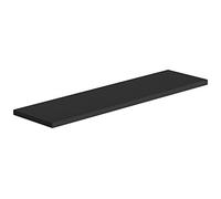 MODULARREDO | SMART Mensola da Muro, Scaffale Legno, Mensola da Parete, 56x15.5x1.8 cm, Nero - Made in Italy