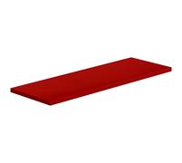 MODULARREDO | SMART Mensola da Muro, Scaffale Legno, Mensola da Parete, 56x20x1.8 cm, Rosso - Made in Italy