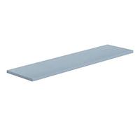 MODULARREDO | SMART Mensola da Muro, Scaffale Legno, Mensola da Parete, 76x20x1,8 cm, Blu Baltico - Made in Italy