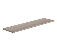 MODULARREDO | SMART Mensola da Muro, Scaffale Legno, Mensola da Parete, 76x20x1.8 cm, Rovere Sagerau - Made in Italy