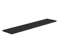 MODULARREDO | SMART Mensola da Muro, Scaffale Legno, Mensola da Parete, 96x20x1.8 cm, Nero - Made in Italy