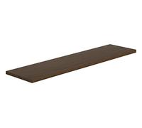 MODULARREDO | SMART Mensola da Muro, Scaffale Legno, Mensola da Parete, 96x23.7x2.3 cm, Kit Tasselli Incluso, Rovere Tabacco - Made in Italy