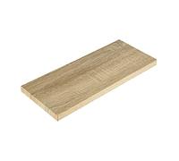 MODULARREDO | SMART Mensola da Muro, Scaffale Legno, Mensola da Parete, 96x23.7x2.3 cm, Rovere Sagerau - Made in Italy