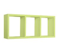 MENSOLA DA PARETE 3 SCOMPARTI VARI COLORI MOD. TRISTANO