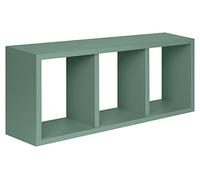 MODULARREDO | TRISTANO Mensola da Muro, 70x15 h30 centimetri, Verde Acqua Marina