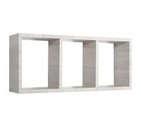 MODULARREDO | TRISTANO Mensola da Muro, Libreria Sospesa, Libreria da Parete, Scaffale da Parete, Rovere Grigio, 70x30 p15.5 cm, Kit Tasselli Inclusi - Made in Italy