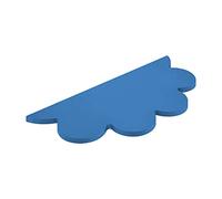 MODULARREDO | VENERE Mensola da Muro, Mensola Cameretta, Mensola da Parete, Mensole Cameretta Bimbo, 56x26x1,8 cm, Blu - Made in Italy