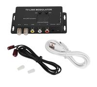 Modulatore AV-RF UHF universale composito AV-RF con guadagno di uscita regolabile, design mini, compatibile con lettori DVD, supporto per extender