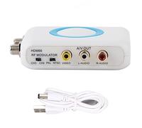 Modulatore Culnflun per HDM66 HD, Formato Pal NTSC Output al modulatore di segnale video professionale convertitore RF per sistemi TV domestici e reti CATV locali ABS