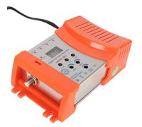 Modulatore da AV a RF per sistemi di intrattenimento domestico, supporto VHF e UHF con display digitale e livelli di uscita regolabili, design