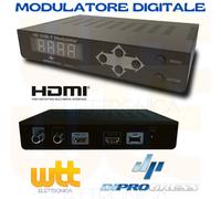 MODULATORE DI SEGNALE DIGITALE ENCODER COFDM QAM MD HD FULL HD