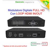 MODULATORE DI SEGNALE DIGITALE ENCODER COFDM QAM MD HD FULL HD